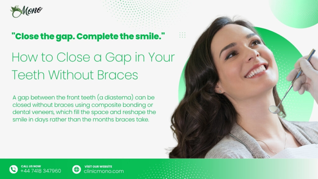 Got a gap in your front teeth but don't want braces? See how bonding and veneers close a gap fast, what it costs, and which is right for you.