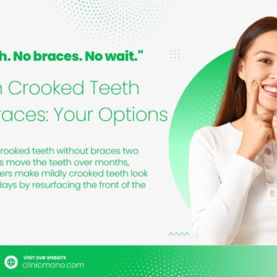 Want straighter teeth without braces? Compare clear aligners and veneers, see what each fixes, and find the fast route to a straight smile.