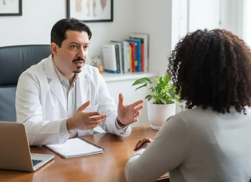 Face-to-face consultation with a Clinic Mono specialist